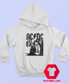 ACDC Rock Group Vintage Photo Hoodie