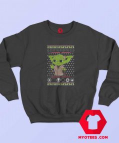 Baby Yoda Mandalorian Ugly Christmas Sweatshirt