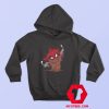 Baby Yoda as Deadpool Funny Graphic Hoodie