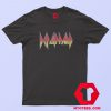 Def Leppard Rock Band Vintage Logo T Shirt