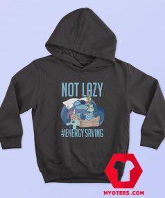 Disney Lilo Stitch Not Lazy Energy Saving Hoodie