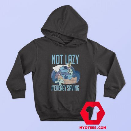 Disney Lilo Stitch Not Lazy Energy Saving Hoodie