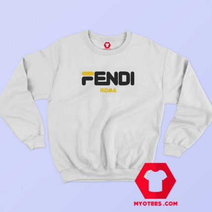 Funny Fendy Roma Parody Graphic Sweatshirt