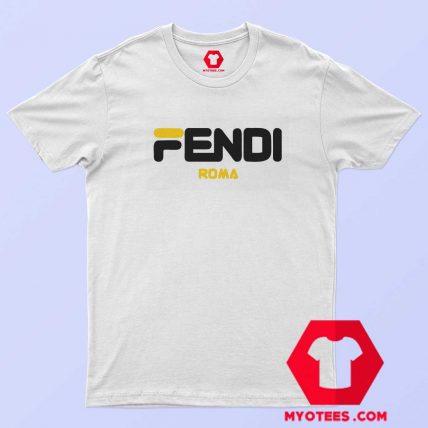 Funny Fendy Roma Parody Graphic T Shirt