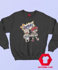 Funny Gymrats Rugrats Parody Lifting Sweatshirt