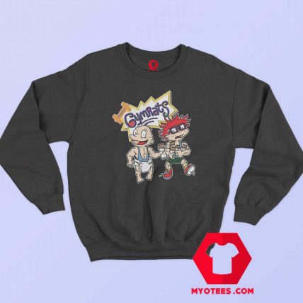 Funny Gymrats Rugrats Parody Lifting Sweatshirt