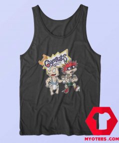 Funny Gymrats Rugrats Parody Lifting Tank Top