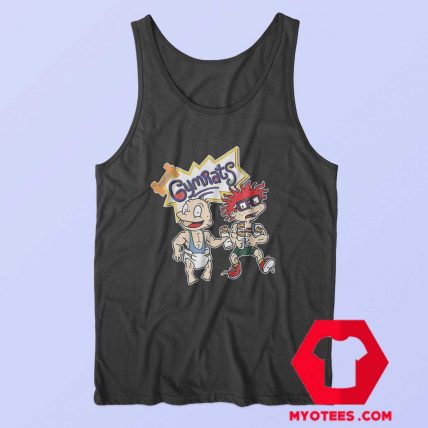 Funny Gymrats Rugrats Parody Lifting Tank Top