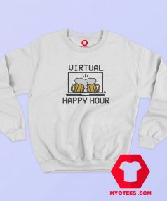 Happy Hour Virtual Graphic Sweatshirt