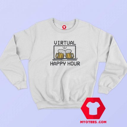 Happy Hour Virtual Graphic Sweatshirt