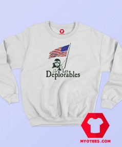 Les Deplorables USA Flag Parody Unisex Sweatshirt