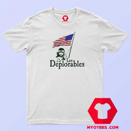 Les Deplorables USA Flag Parody Unisex T Shirt