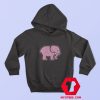 Pink Paisley Elephant Unisex Hoodie