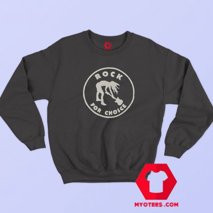 Rock For Choice Vintage Nirvana Kurt Cobain Sweatshirt