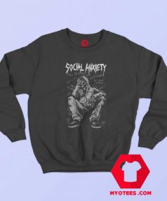 Social Anxiety Art 2 Unisex Sweatshirt 1