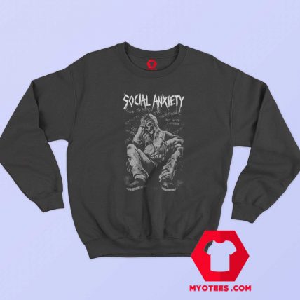 Social Anxiety Art 2 Unisex Sweatshirt 1