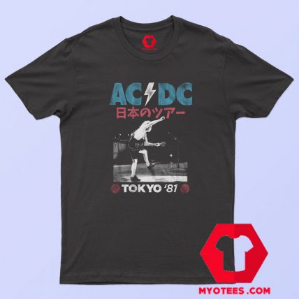 Vintage ACDC Tokyo Japan Tour 1981