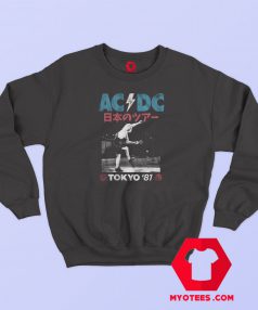 Vintage ACDC Tokyo Japan Tour 1981 Sweatshirt