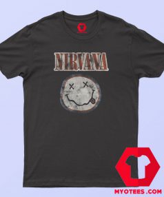 Vintage Nirvana Distressed Logo Unisex T Shirt