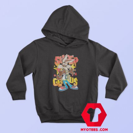 Wile E Coyote Super Genius Graphic Hoodie