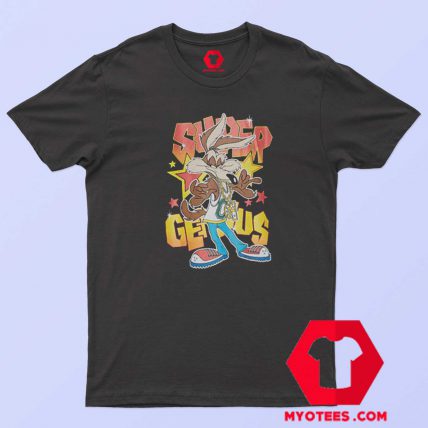 Wile E Coyote Super Genius Graphic T Shirt