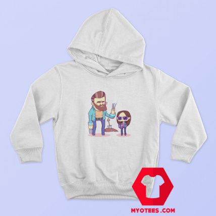 Wolverine Logan and Laura Cartoon Hoodie