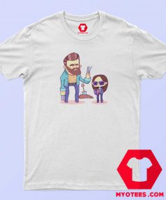 Wolverine Logan and Laura Cartoon T Shirt