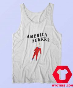 America Sukkks Unisex Tank Top On Sale