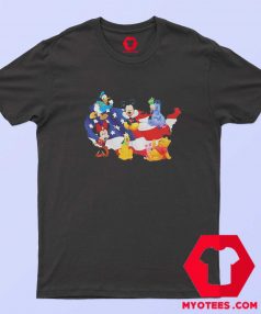 American Flag Independence Day Disney T shirt