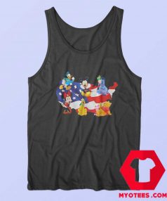 American Flag Independence Day Disney Tank Top