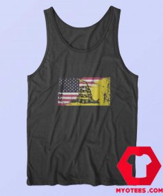 American Gadsden Flag Worn Classic Tank Top