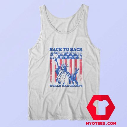 Americas Back To Back World War Champs Tank Top