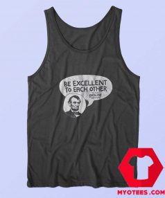Be Excellent Bill and Ted Unisex Tank Top