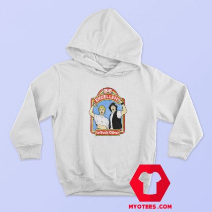 Bill and Teds Excellent Adventure Ringer Hoodie