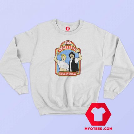 Bill and Teds Excellent Adventure Ringer Sweatshirt