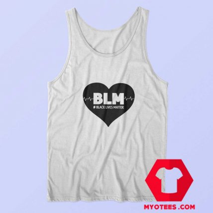 Blm Black Lives Matter Heart Unisex Tank Top