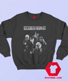 Cool Vintage Scorpions Band Sweatshirt On Sale