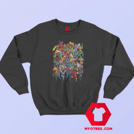 DC Comics Universe Heroes and Villains Sweatshirt