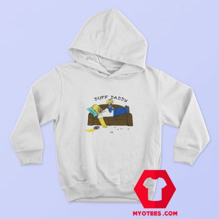 Duff Daddy The Simpsons Fathers Day Hoodie