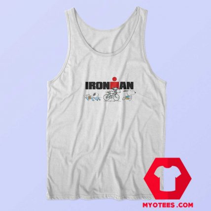 Funny Ironman Snoopy Unisex Tank Top