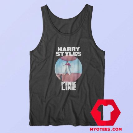 Harry Styles Merch Fine Line Black Unisex Tank Top