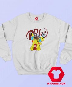 Hot Detective Pikachu Drinking Dr Pepper Sweatshirt