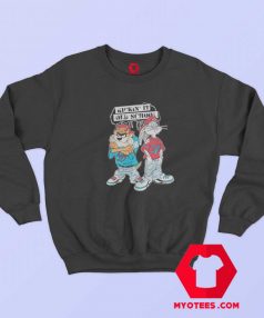 Looney Tunes old School Taz Bugs Sweatshirt