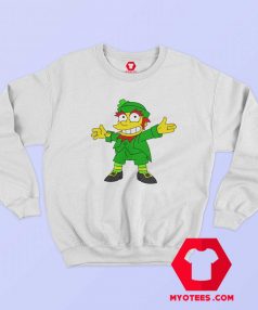 Mad Demon Simpson Ireland Leprechaun Sweatshirt