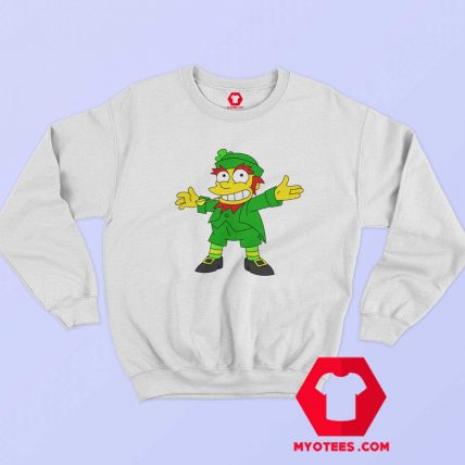 Mad Demon Simpson Ireland Leprechaun Sweatshirt