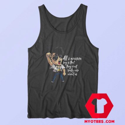 Michael Jackson They Dont Really Care About Us Tank Top