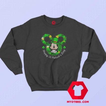 Mickey Mouse Happy St. Patrick’s Day Sweatshirt