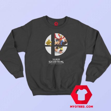 New Black Super Smash Bros Banjo Sweatshirt