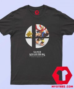 New Black Super Smash Bros Banjo T shirt