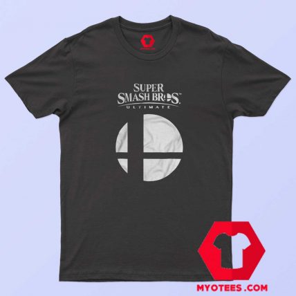 New Super Smash Bros Ultimate Logo T shirt